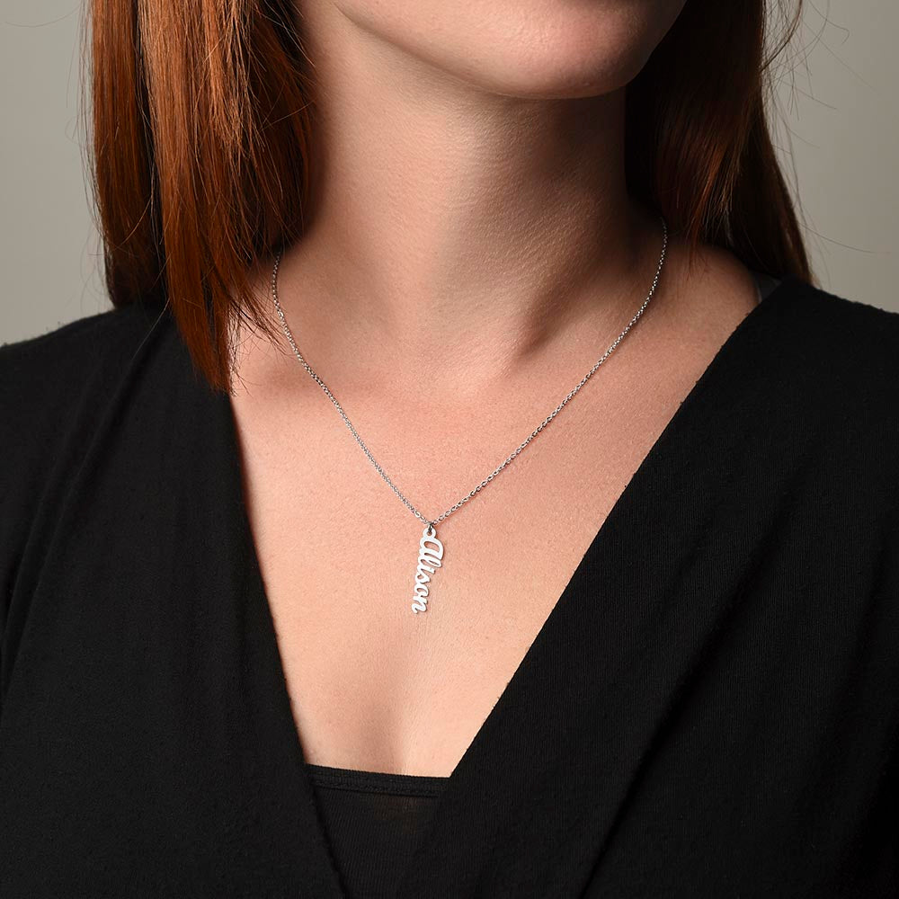 Personalisierte Mama Kette mit Namensanhängern | Geschenk für Mütter mit mehreren Kindern | „Die echteste Mama der Welt“ – emotionale Muttertagskette